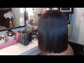 How to straighten short wavy hair