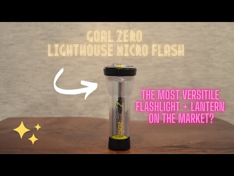 Goal Zero Lighthouse Micro Flash | The perfect everyday carry light?