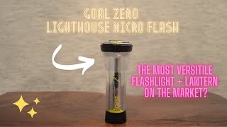 Goal Zero Lighthouse Micro Flash | The perfect everyday carry