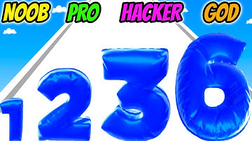 Grade Run 3D - NOOB vs PRO vs HACKER vs GOD