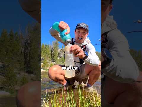 How to Carry Water for Hiking, Trail Running, Backpacking (survival hack)