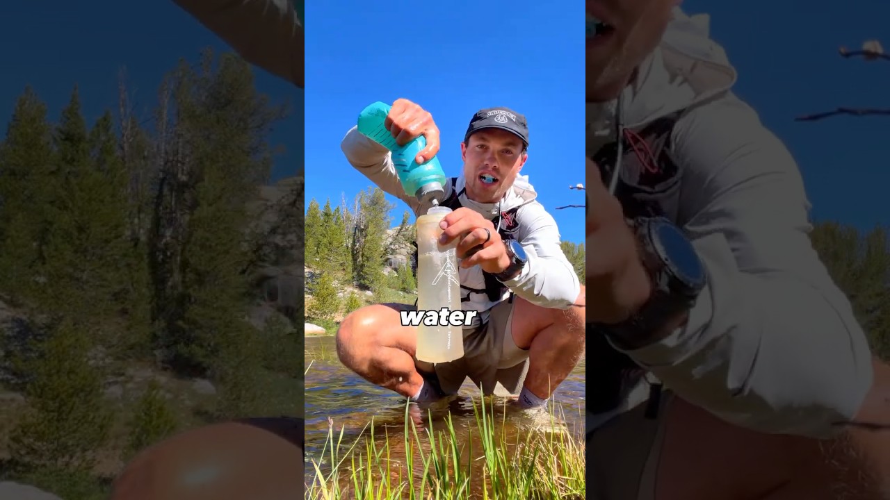 How to Carry Water for Hiking, Trail Running, Backpacking (survival hack)