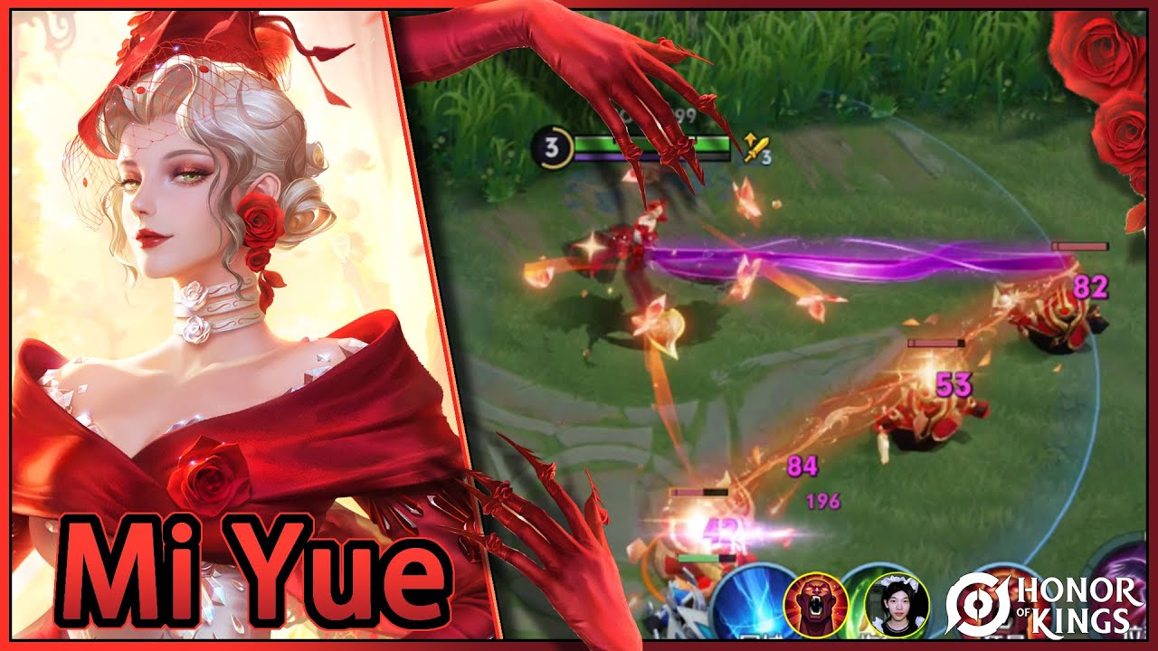 Mi Yue｜Skill rework and skill adjustment｜Reestruturação de habilidade e ajuste de habilidade｜HOK