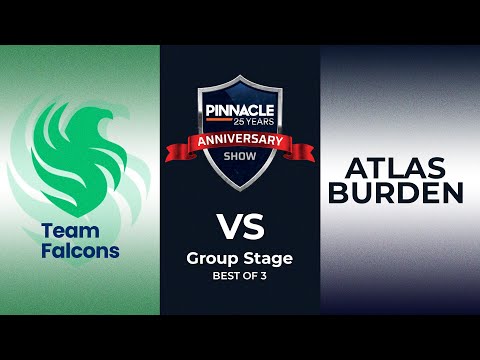 Team Falcons vs Atlas Burden | STAND IN CRYSTALLIS |  Pinnacle: 25 Year Anniversary Show Dota 2