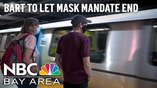 State Drops Mask Guidance, BART's Requirement to End on Oct. 1