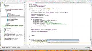 Implementation and use of MakeRequest, AppController class using volley