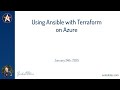 Using Ansible with Terraform on Azure