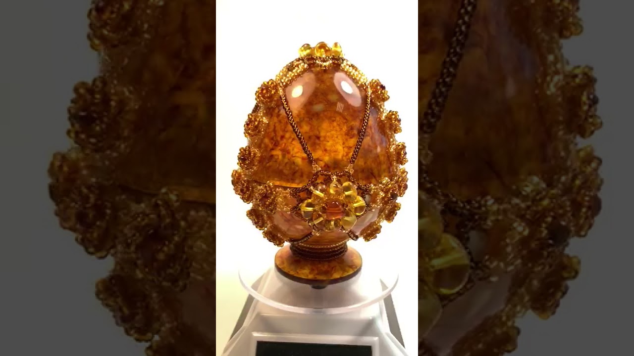 Янтарное яйцо 0766