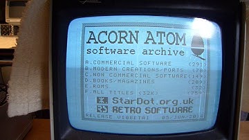 Acorn Atom - Test - Memory Malfunction...