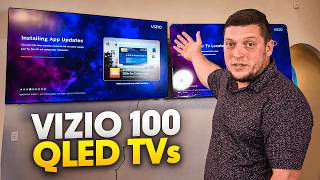 Vizio 100” QLED TV Unboxing & Installation | First Impressions