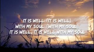 It Is Well Caleb  Kelsey Cover ｜ Lyric Video