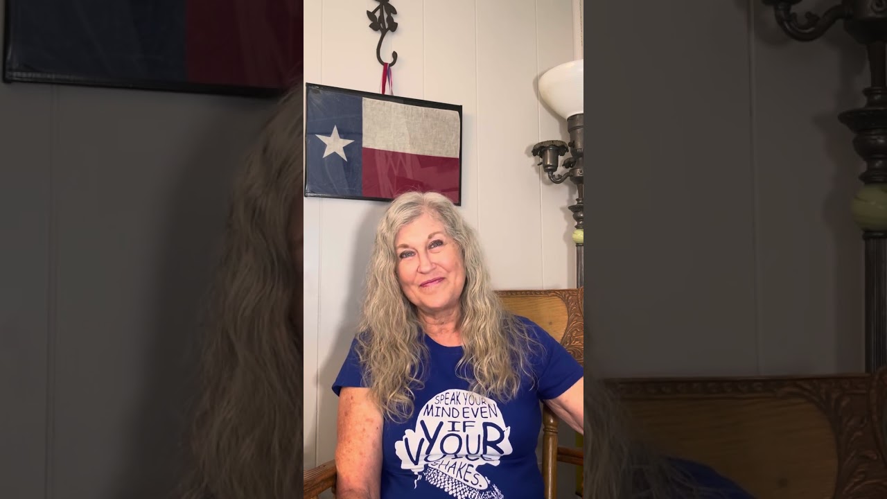 Texas, Granny with an urgent Texas call to action. ￼