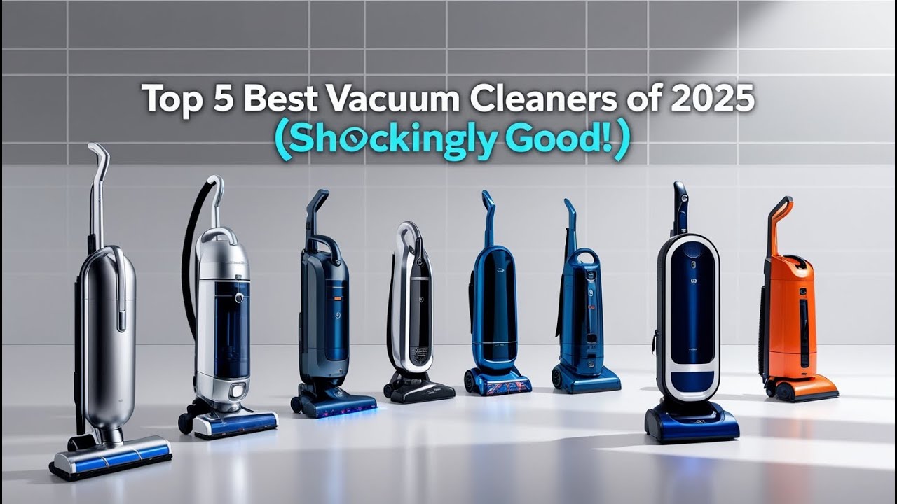 Top 5 BEST Vacuum Cleaners of 2025 Shockingly Good!   Don't Buy Before Watching!💥⚡