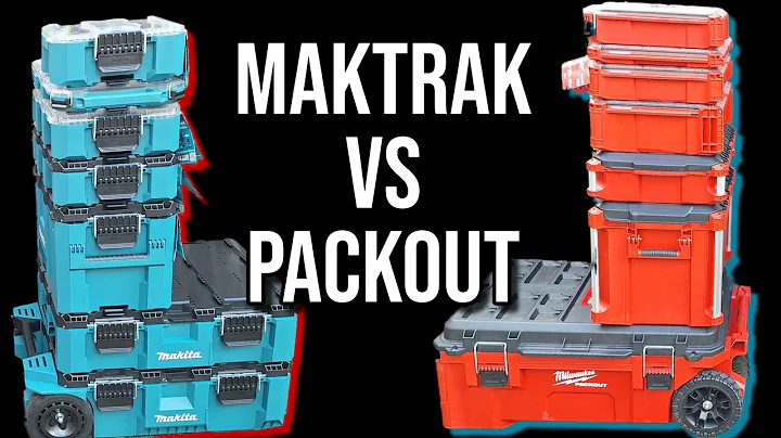Makita MAKTRAK VS Milwaukee PACKOUT