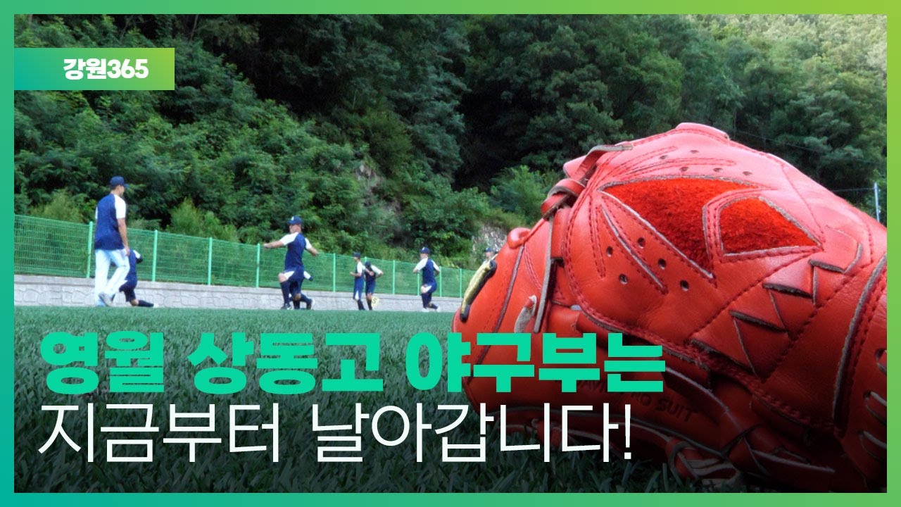 [강원365] 영월 상동고 야구부는 지금부터 날아갑니다!