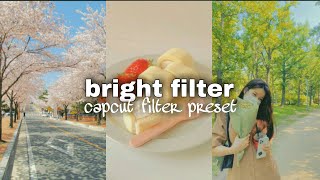 capcut filter preset:bright filter tutorial!¡ #filtercapcut #capcuttutorial #brightfilter #chellaily screenshot 3