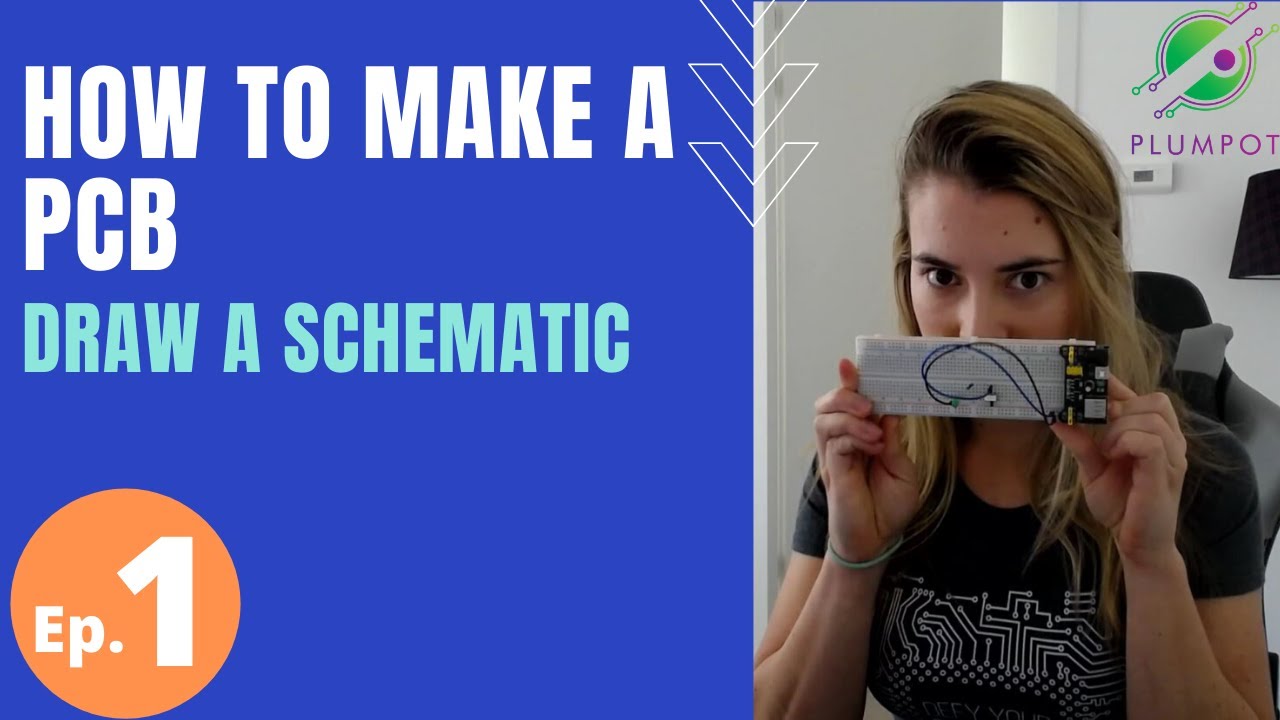 How to make a PCB - Ep 1 - Install Kicad and Make Schmatic - YouTube