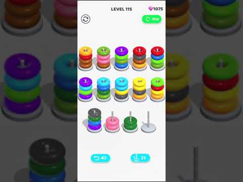 Color Hoop Stack - level 115