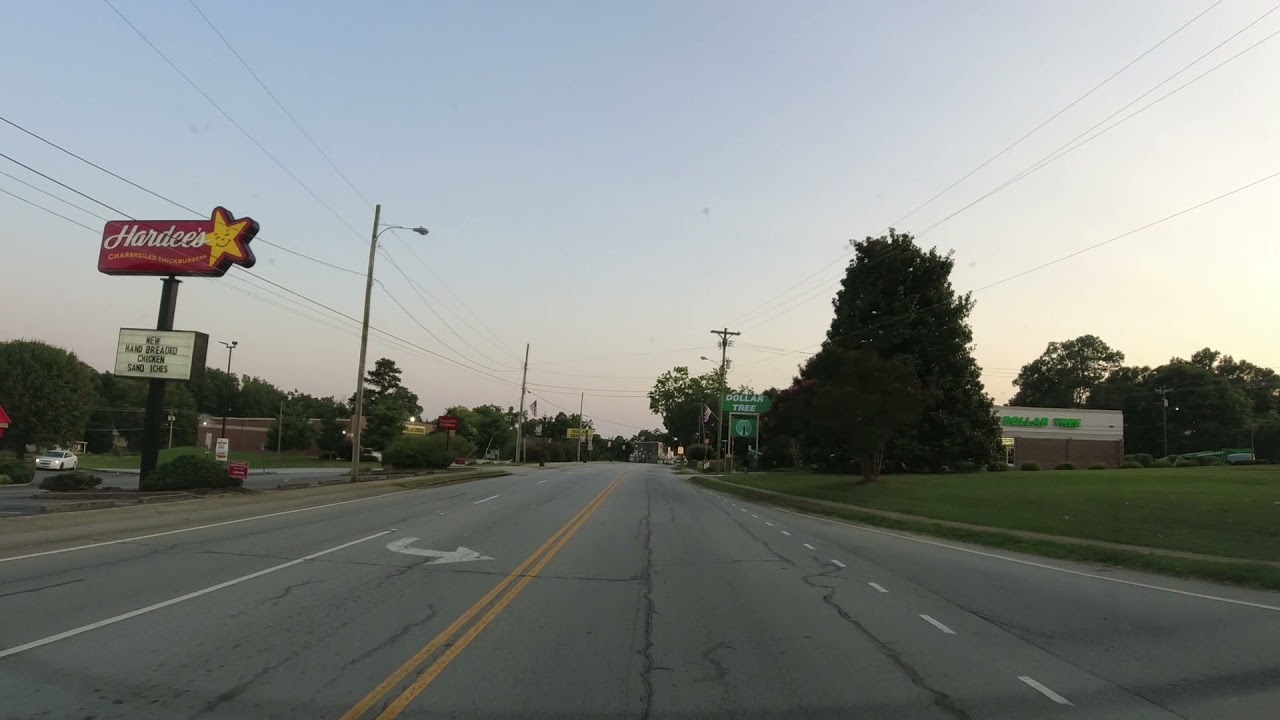 US highway 29 South through Cowpens South Carolina July 4t 2021 