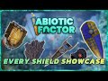 Abiotic Factor Every Shield Showcase