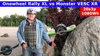 Onewheel Gt S-Series Rally Xl Vs Monster Vesc Xr