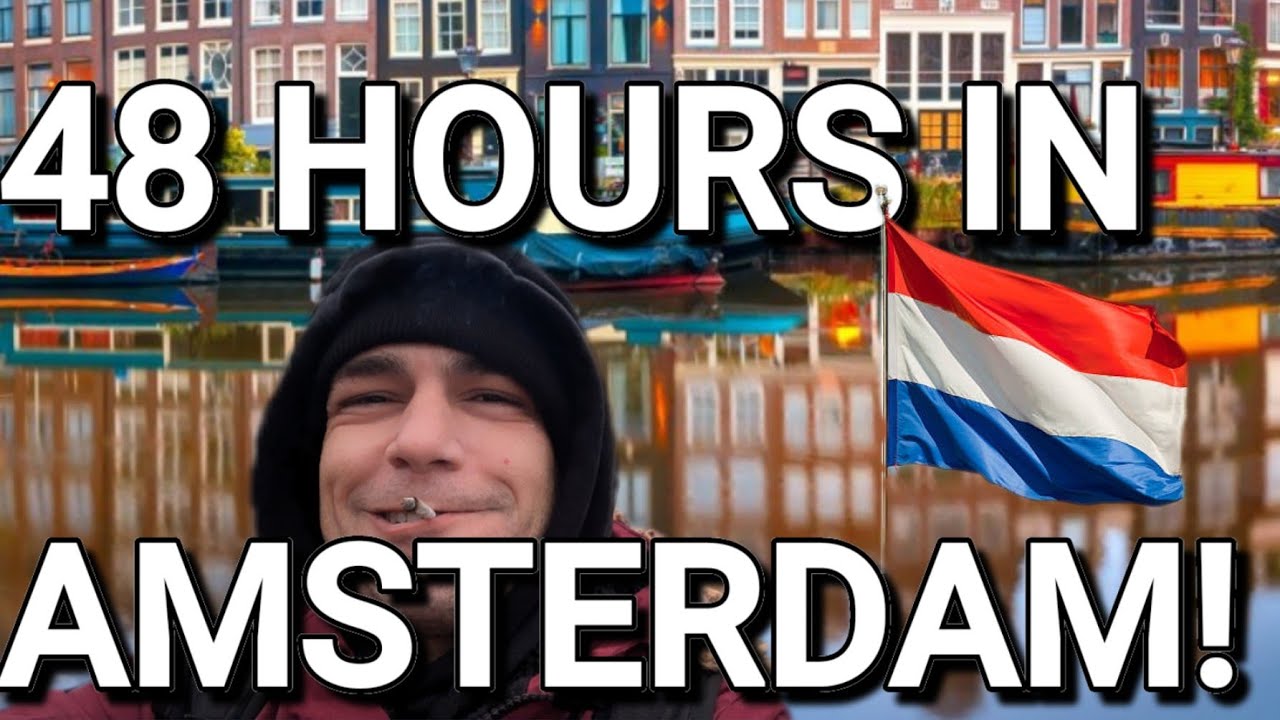 48 часов в Амстердаме | Влог о кофешопах, достопримечательностях и путешествиях.