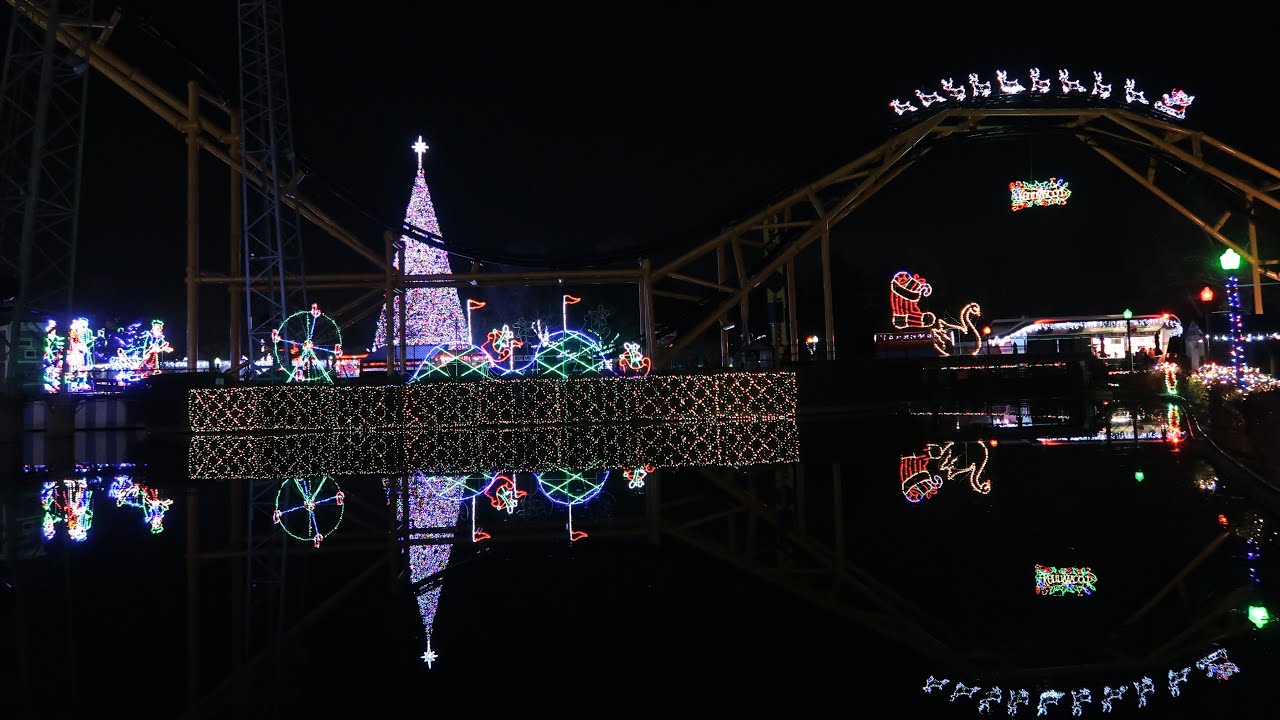Kennywood Holiday Lights 2022 YouTube