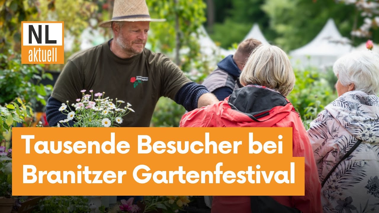 Cottbus | Tausende Besucher bei Branitzer Gartenfestival 2025