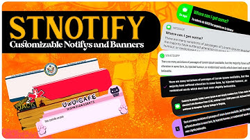 stNotify | NOTIFICATION and JOB BANNERS Fivem Script [ESX/QB/Standalone]