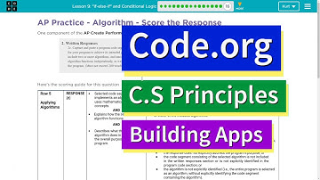 if else if and Conditional Logic Lesson 9.16 Tutorial with Answers Code.org CS Principles