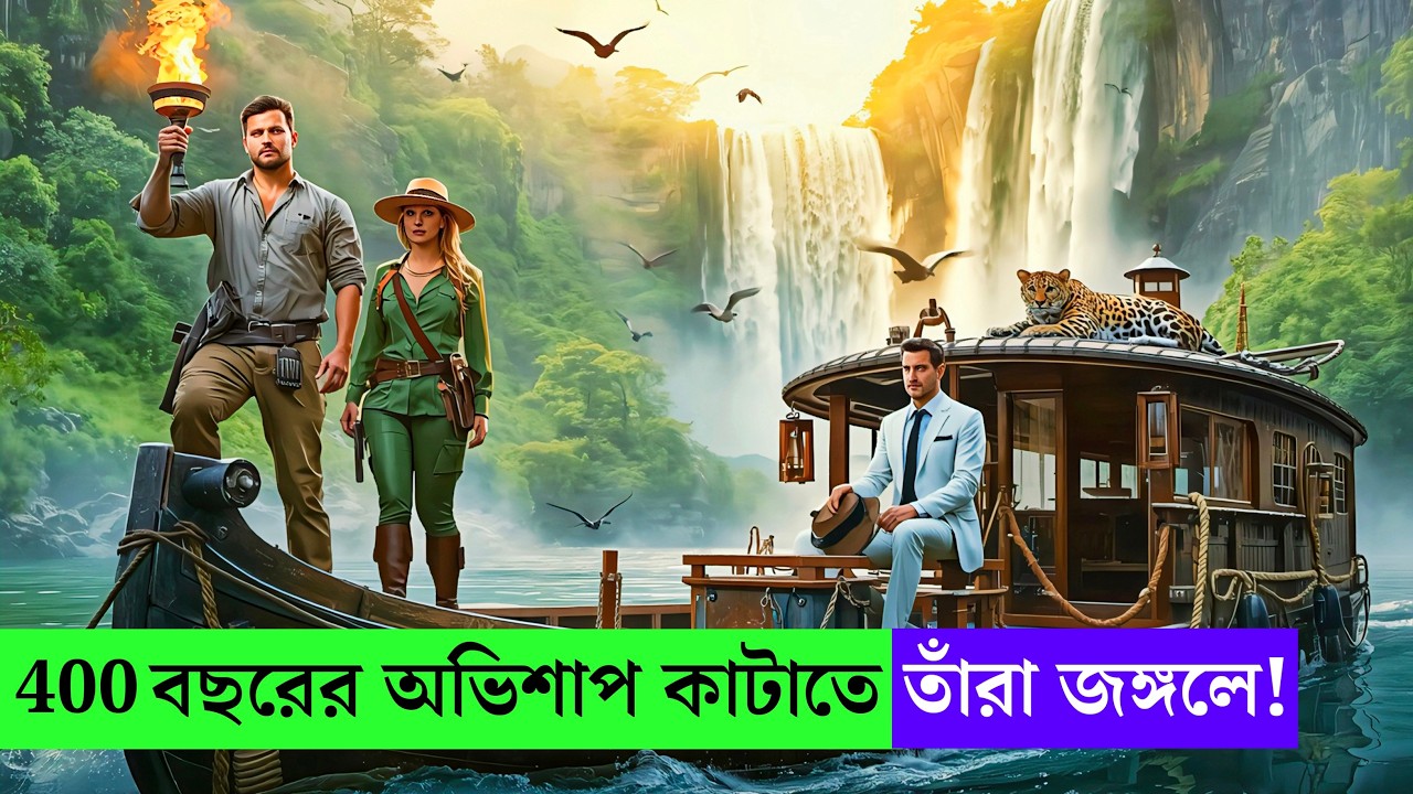 ৪০০ বছরের অভিশপ্ত জঙ্গলে তারা ফেঁসে গেল কিন্তু তারপর যা হলো..Jungle Cruise Movie Explained In Bangla