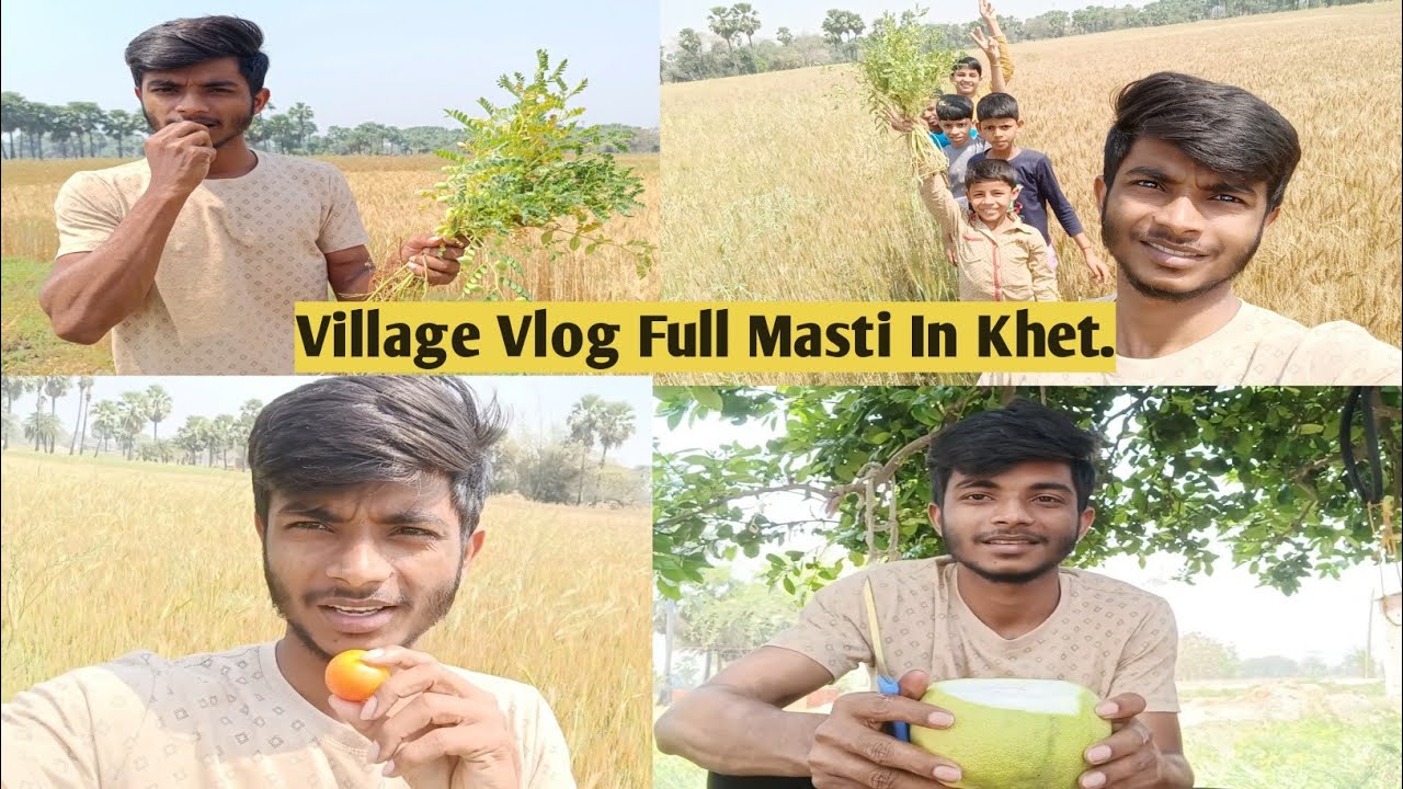 Chalo Aaj Khet Ghum Ke Aate hain || Village Life ♥️♥️
