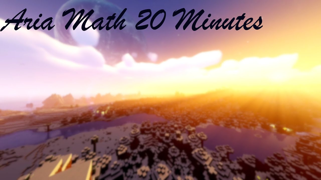Aria Math - C418 (20 Min) - YouTube