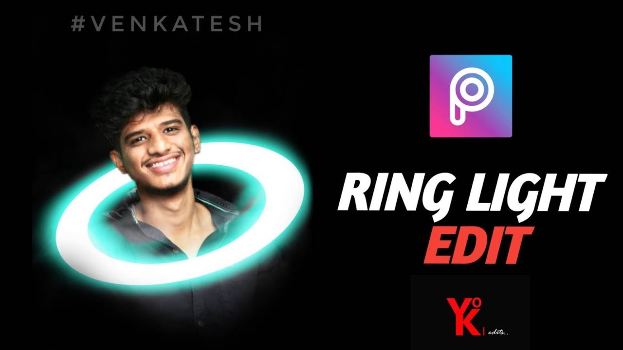 picsArt tutorial - Ring light effect || Yoki edits tamil - YouTube