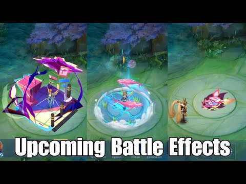 Upcoming Battle Effects / Obtain Via Event & Shop | MLBB  @sofieofficialmobilelegends3304