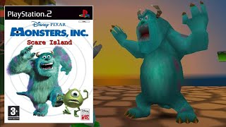 Monsters Inc Scare Island (2002) PS2 // Intro and Loading screen !!
