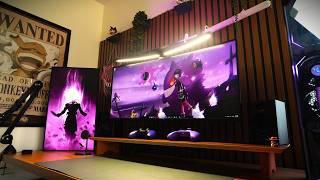 New Addition to My Desk Set Up | Quntis Curved Monitor Light Bar Unboxing, Set Up, &amp; Review