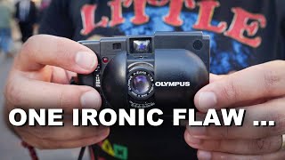 more features than any LEICA ... the olympus XA rangefinder 35mm film camera