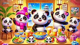 Baby Panda's Four Seasons | Panda Hot Spring Gameplay | BabyBus Games screenshot 5