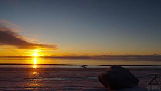 Frosty Sunset - A motion control sunset time-lapse video in Alaska.