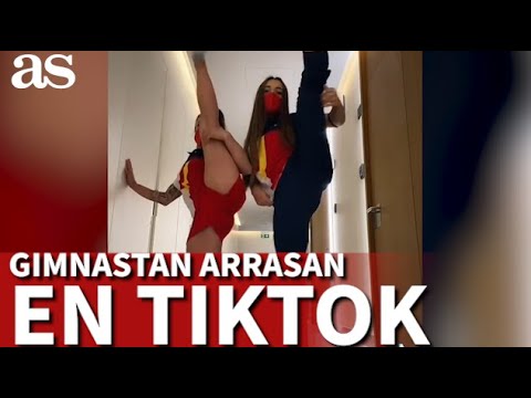 JJOO TOKIO | Dos gimnastas del equipo español revientan TikTok con este baile en Tokio