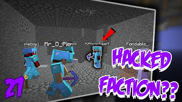 TROLLING A HACKERS FACTION!!! [MINECRAFT CATCHING HACKERS #27]