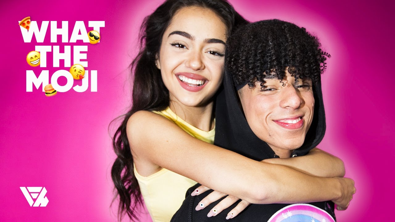 Larray and Nailea Play What The Moji! Larray Calls Nai a Bad B****