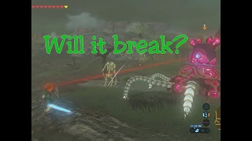 Can you Break the Hylian Shield? (BotW) - Reuploaded and FIXED!!