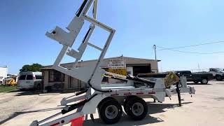 2019 FLEX REEL RE-SPOOLER READY FOR GAS AND OIL SELF LOADING REEL TRAILER 20K LBS CAPACITY