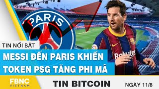 Tin tức Bitcoin | Messi đến Paris khiến token PSG tăng phi mã | FBNC