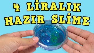 4 Tl Hazır Slime İnceliyorum Hazır Slime Süsledik Fosforlu Metalik Renkli