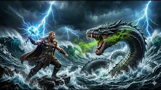 Thor vs Jormungandr: The Battle That Ended Ragnarok