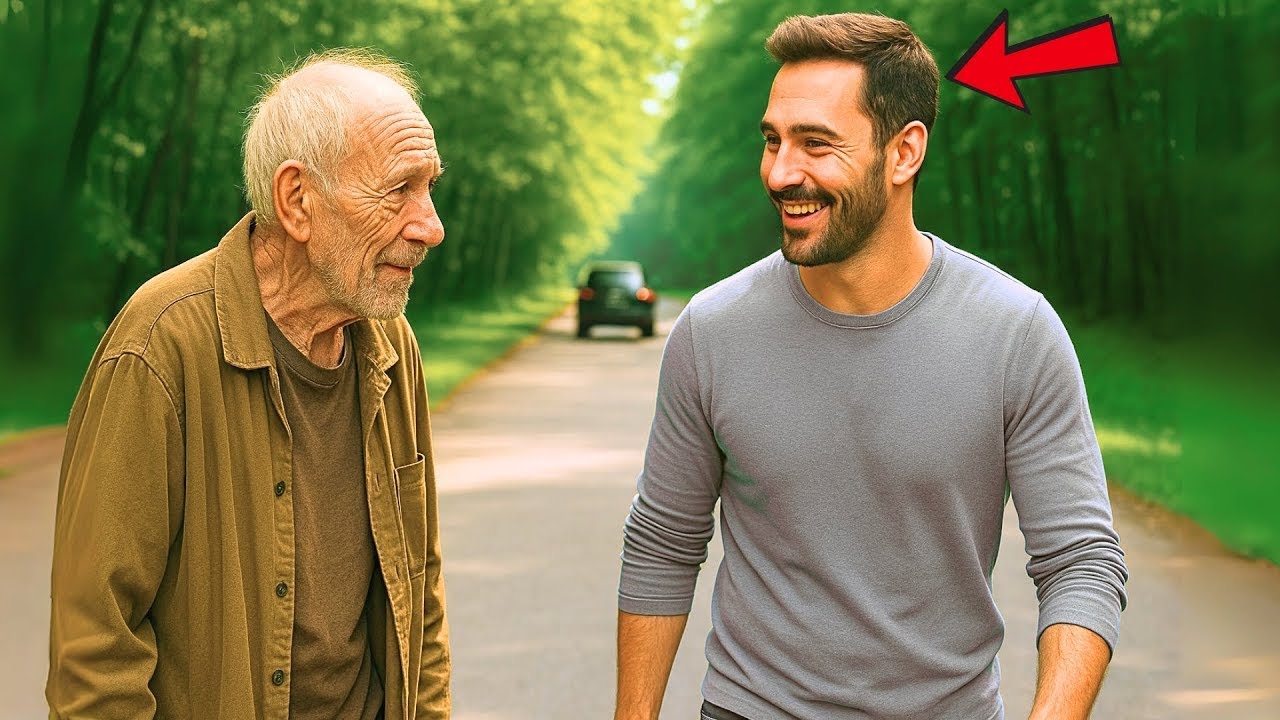 POBRE E DESAMPARADO ELE FOI REJEITADO PELOS 4 FILHOS…ATÉ QUE UM DESCONHECIDO O ENCONTRA E MUDA TUDO