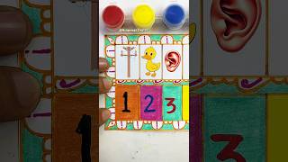 Easy Number Mnemonics for Kids! ✨ #kidslearning #numbers #preschool #education #shorts